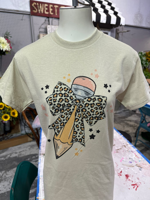 CHEETAH PENCIL TSHIRT