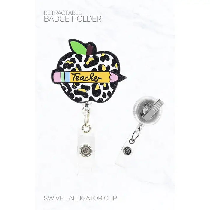 Bandage Design Retractable Badge Holder