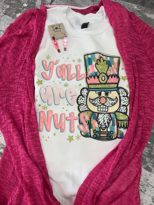 Y'ALL ARE NUTS SWEATSHIRT