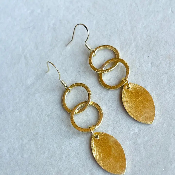 Simple Gold Dangle