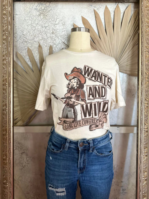 WANTED & WILD TSHIRT