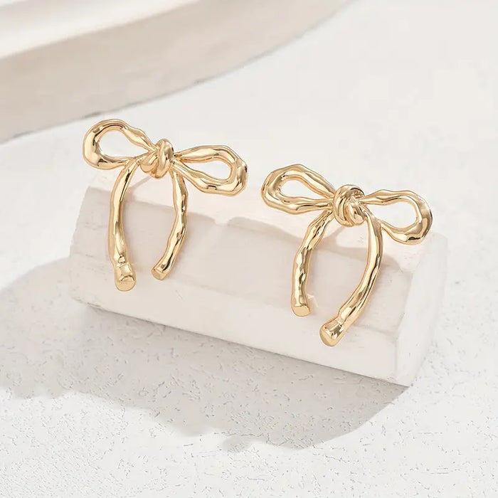 Bowknot Drop Earrings