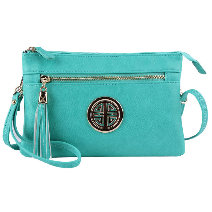 FASHION LOGO CLUTCH CROSS BODY BAG