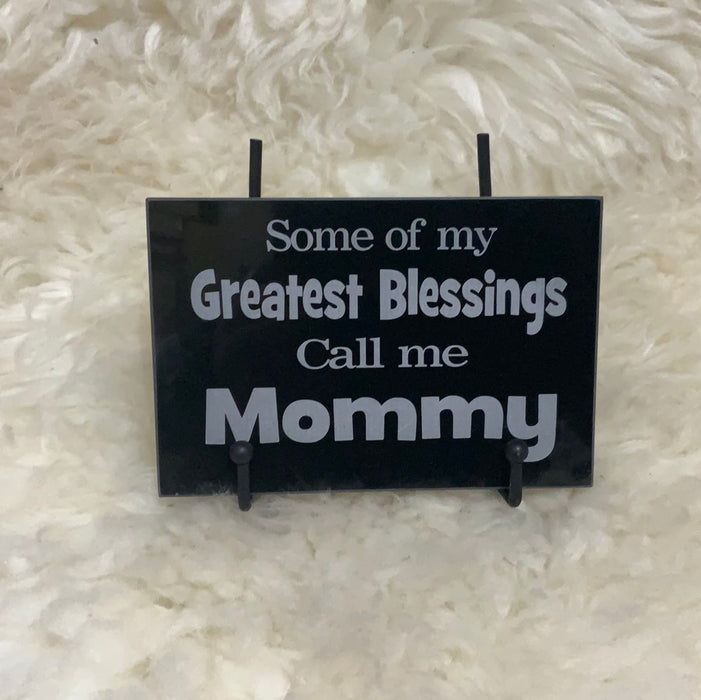 Greatest Blessings Mommy  4 x 6   tile