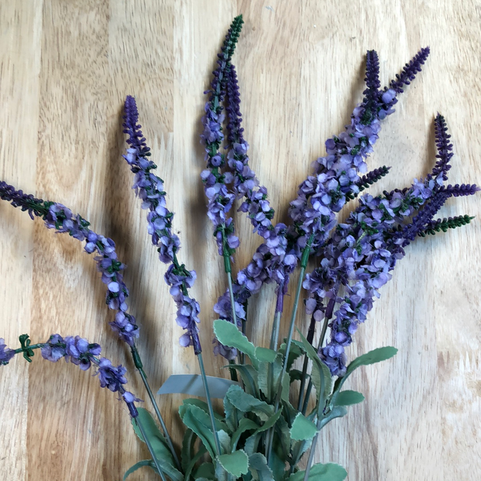 Lavender Spike Bush