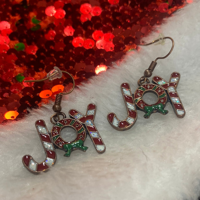 CANDY CANE JOY EARRINGS