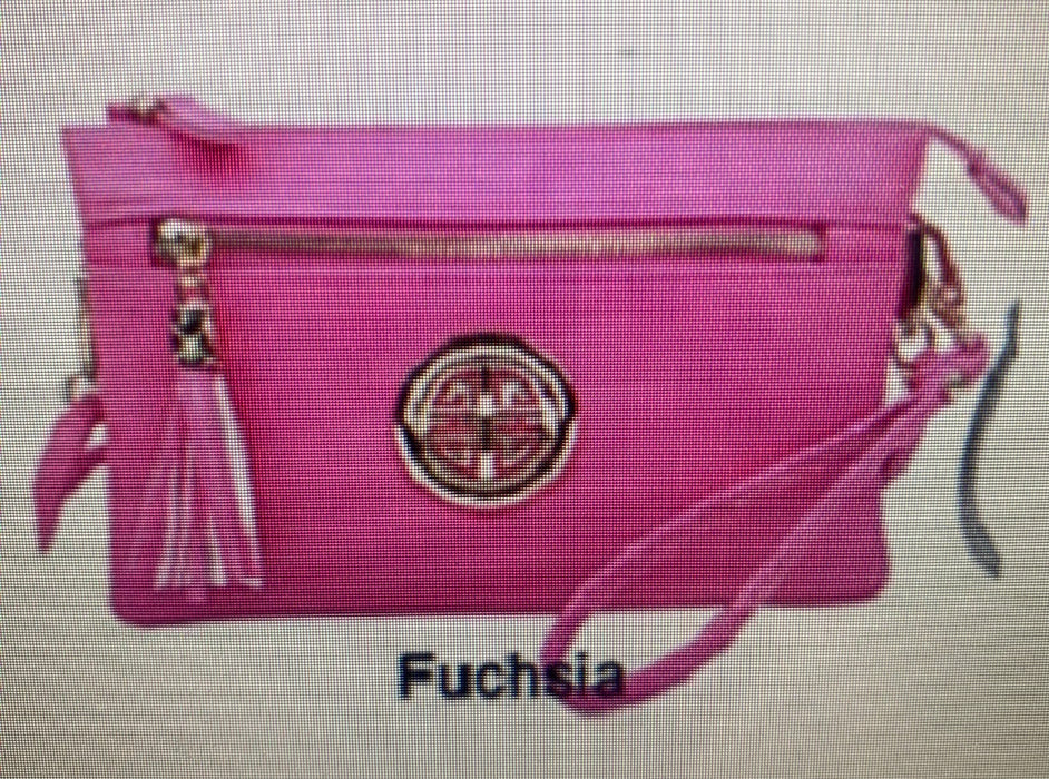 FASHION LOGO CLUTCH CROSS BODY BAG