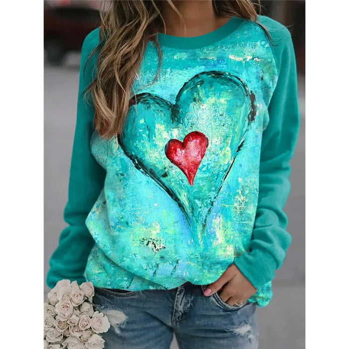 Heart Painting Pattern